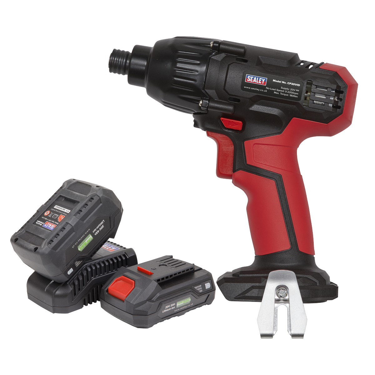 SV20 Series 1/4"Hex Drive Cordless Impact Driver 20V - 2 Batteries CP20VIDKIT