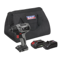 SV20 Series 1/4"Hex Brushless Cordless Impact Driver Kit 20V 2Ah CP20VIDXKIT1