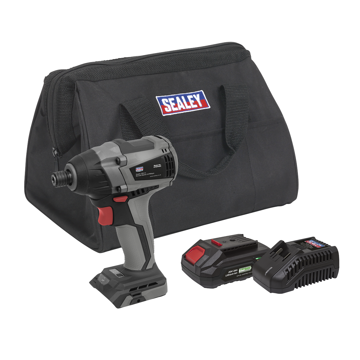 SV20 Series 1/4"Hex Brushless Cordless Impact Driver Kit 20V 2Ah CP20VIDXKIT1