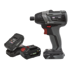 SV20 Series 1/4"Hex Brushless Cordless Impact Driver Kit 20V - 2 Batteries CP20VIDXKIT