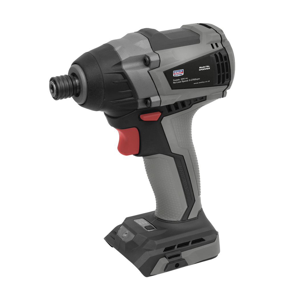 SV20 Series 1/4"Hex Brushless Cordless Impact Driver 20V - Body Only CP20VIDX