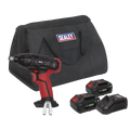 SV20 Series 1/2"Sq Drive Cordless Impact Wrench Kit 20V 4Ah - 2 Batteries & Euro Plug CP20VIWKITEU