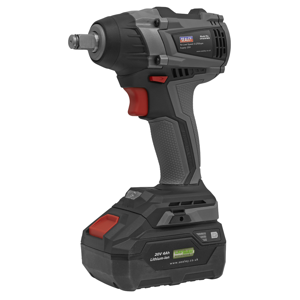 SV20 Series 1/2"Sq Drive Brushless Cordless Impact Wrench 20V - Body Only CP20VIWX