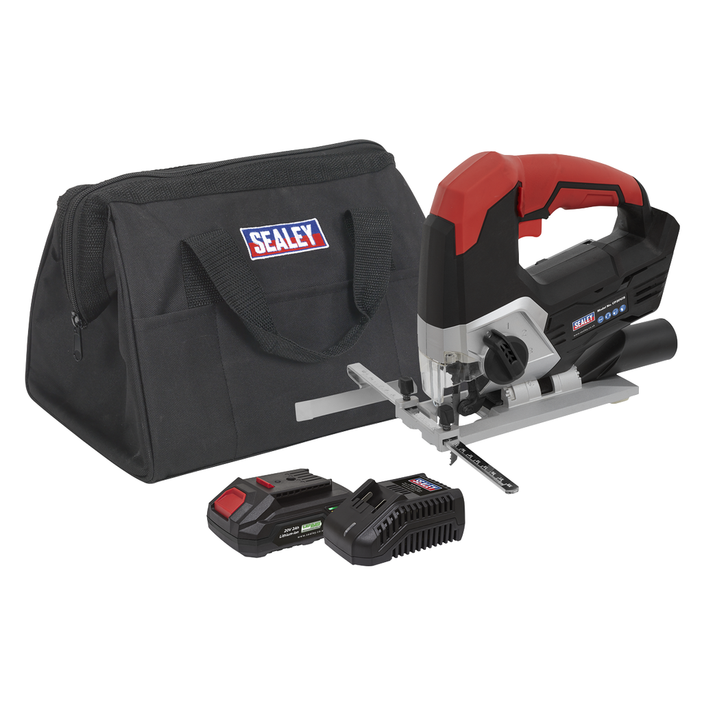 SV20 Series Cordless Jigsaw Kit 20V 2Ah CP20VJSKIT1