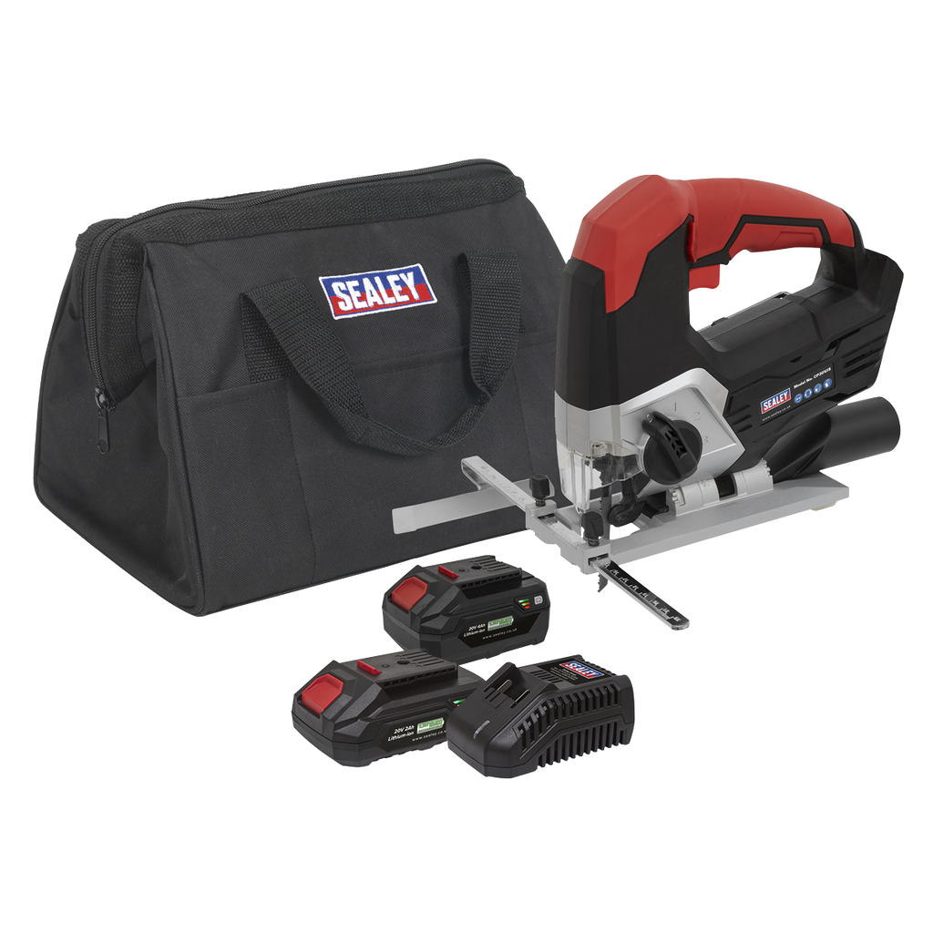 SV20 Series Cordless Jigsaw Kit 20V - 2 Batteries CP20VJSKIT