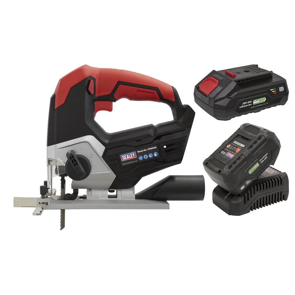 SV20 Series Cordless Jigsaw Kit 20V - 2 Batteries CP20VJSKIT