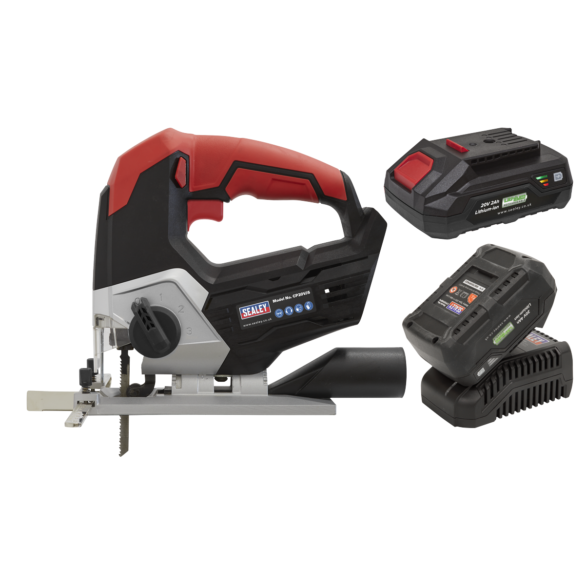 SV20 Series Cordless Jigsaw Kit 20V - 2 Batteries CP20VJSKIT
