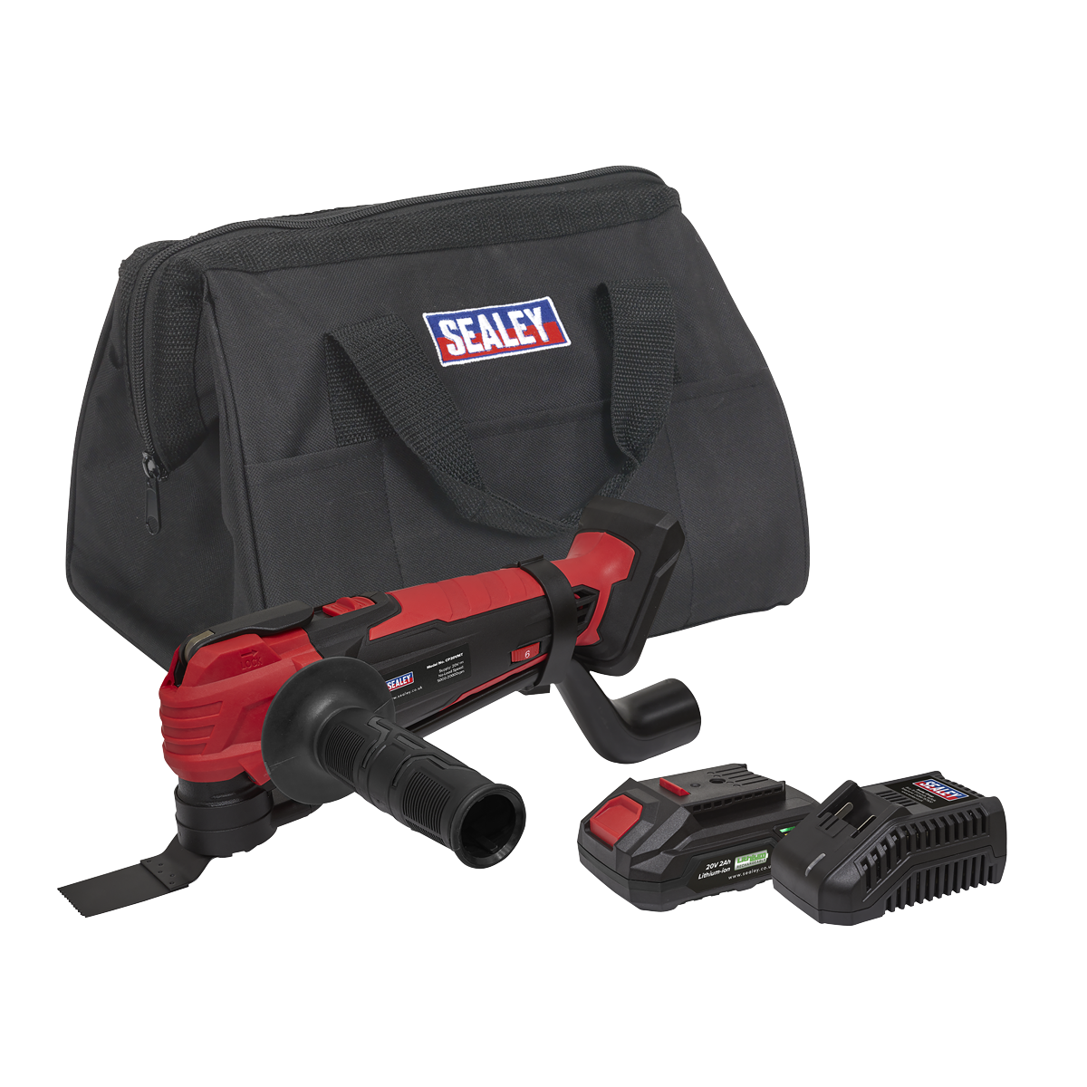 SV20 Series Cordless Oscillating Multi-Tool Kit 20V 2Ah CP20VMTKIT1