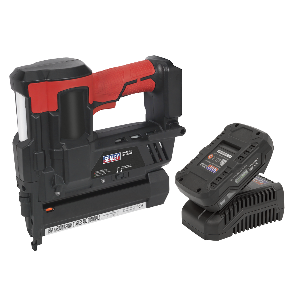 SV20 Series Cordless Nail/Staple Gun Kit 18G 20V 2Ah CP20VNGKIT1