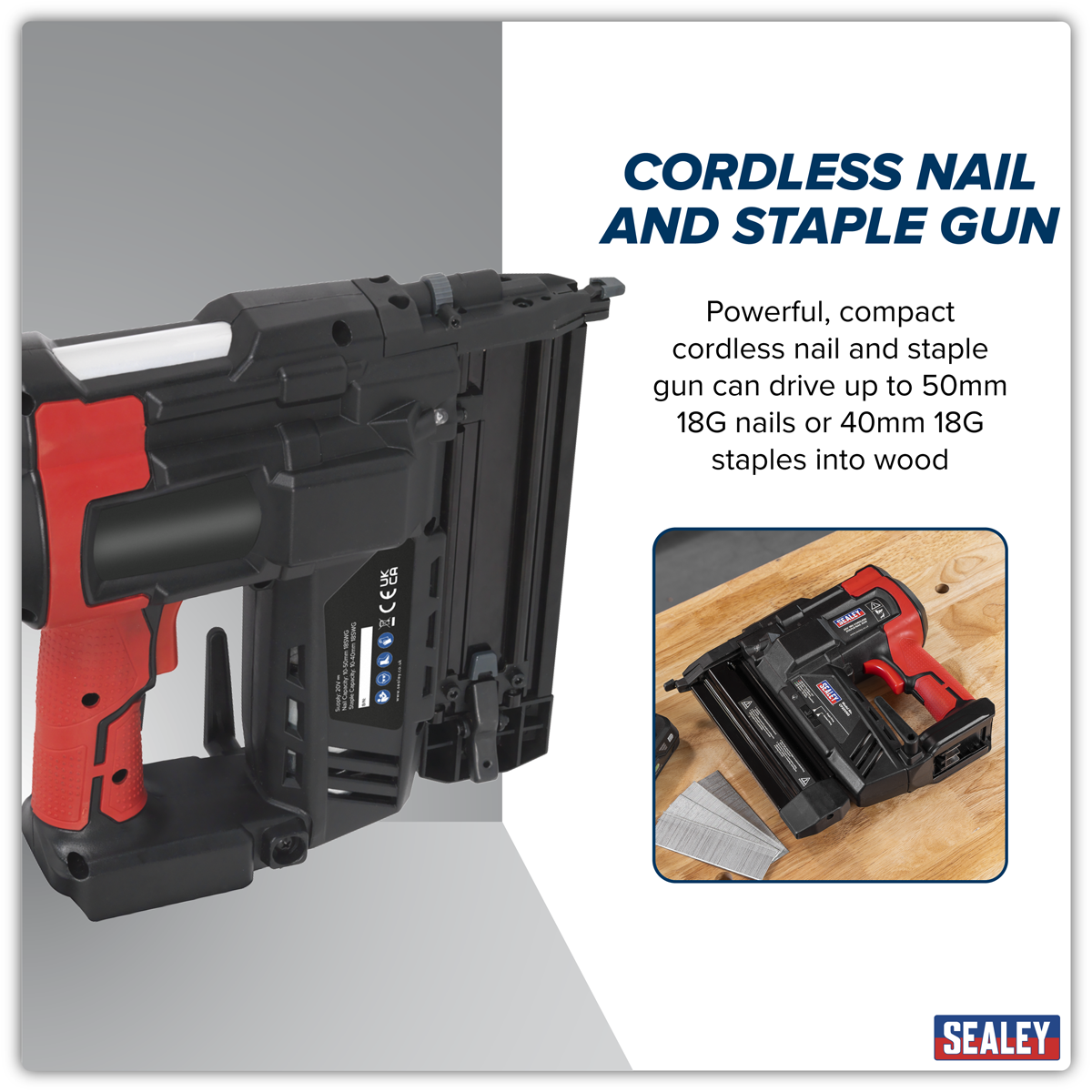 SV20 Series 18G Cordless Nail/Staple Gun 20V - Body Only CP20VNG