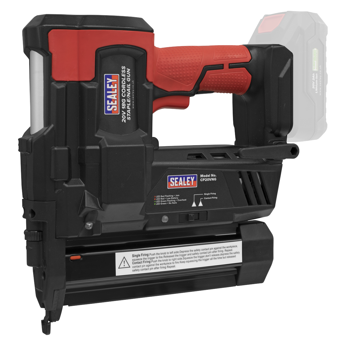 SV20 Series 18G Cordless Nail/Staple Gun 20V - Body Only CP20VNG