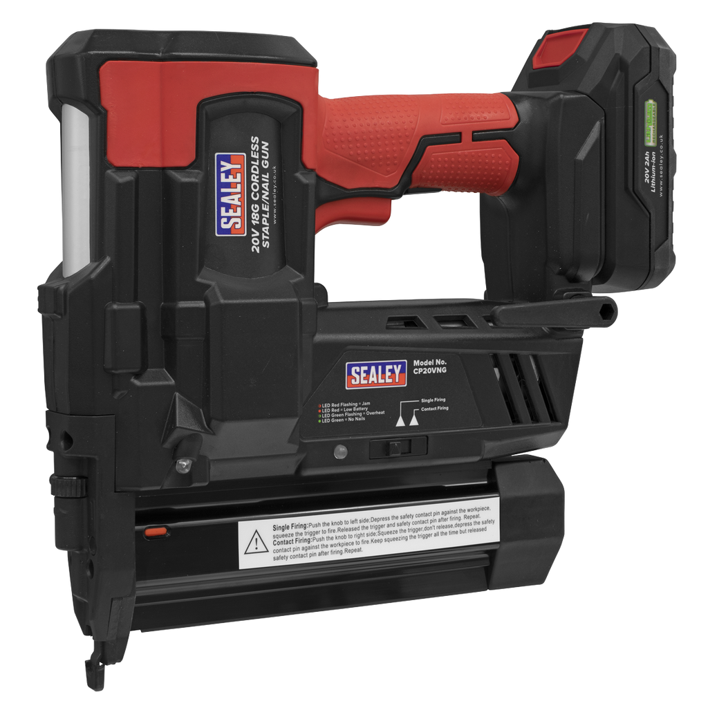 SV20 Series 18G Cordless Nail/Staple Gun 20V - Body Only CP20VNG