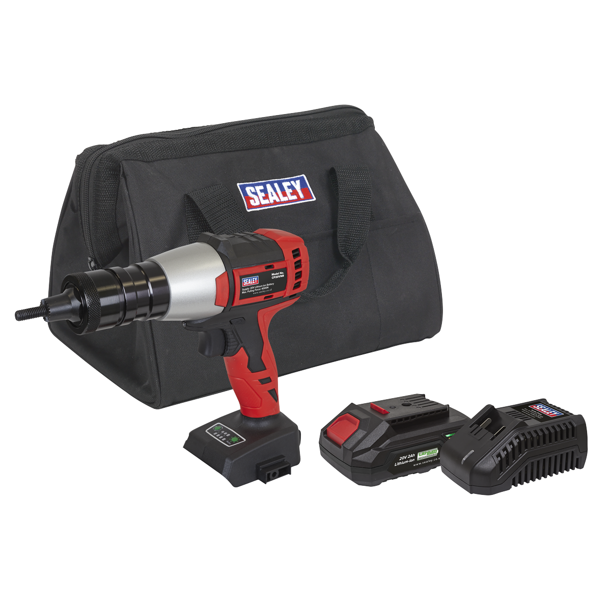 SV20 Series Brushless Cordless Nut Riveter 20V 2Ah CP20VNRKIT1