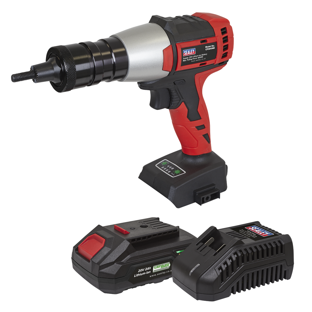 SV20 Series Brushless Cordless Nut Riveter 20V 2Ah CP20VNRKIT1