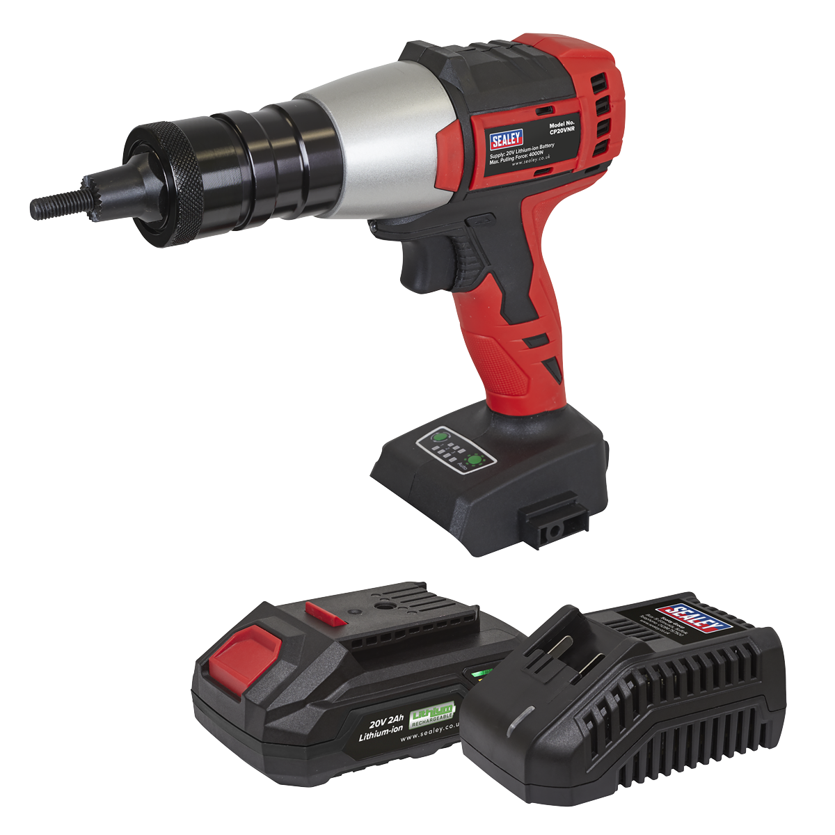 SV20 Series Brushless Cordless Nut Riveter 20V 2Ah CP20VNRKIT1