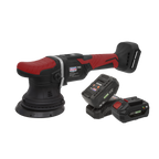 SV20 Series 125mm Cordless Orbital Polisher Kit 20V 4Ah - 2 Batteries CP20VOPKIT2