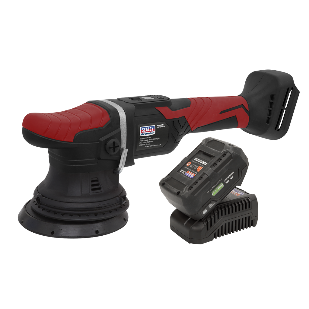 SV20 Series 125mm Cordless Orbital Polisher Kit 20V 4Ah CP20VOPKIT