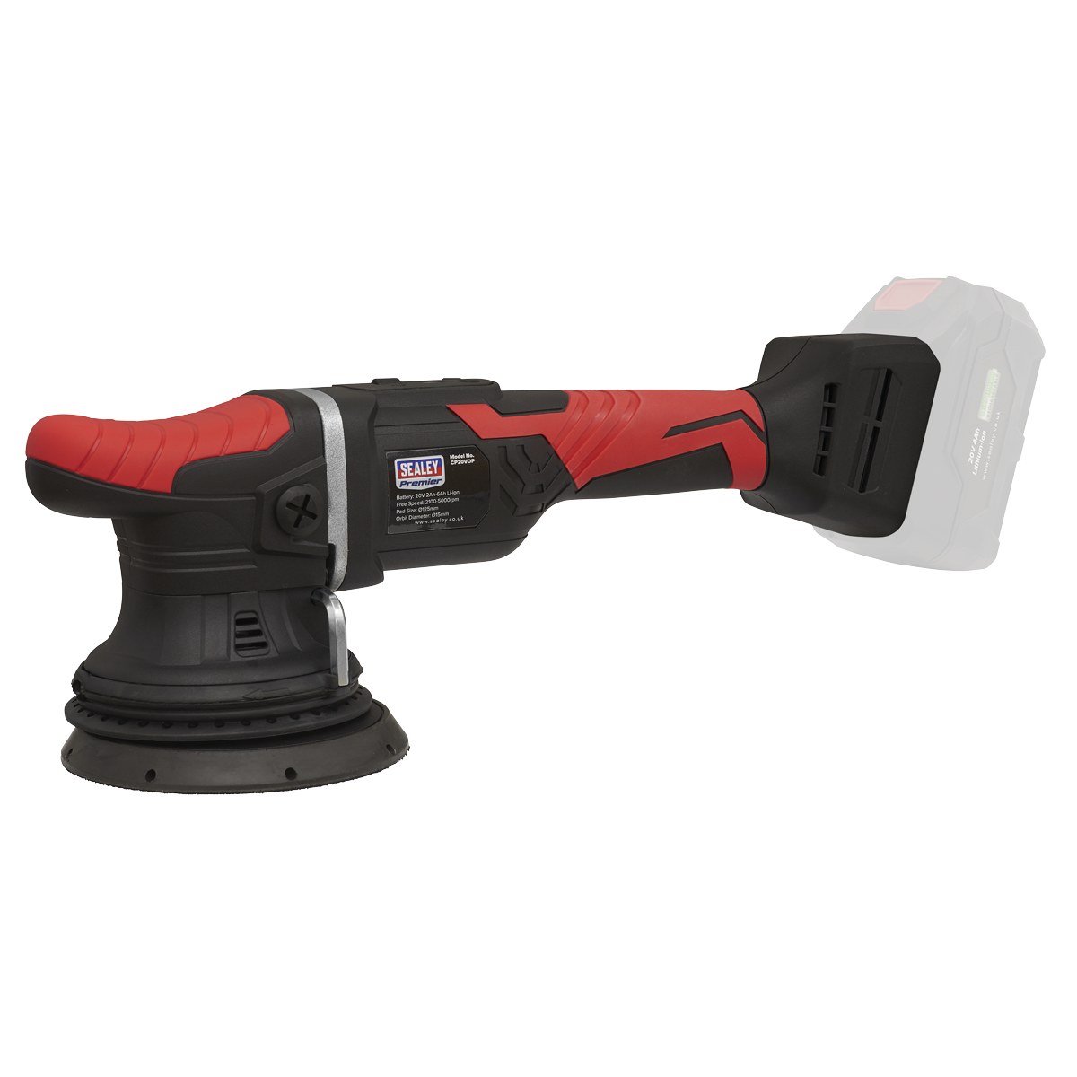 SV20 Series 125mm Cordless Orbital Polisher Kit 20V 4Ah CP20VOPKIT
