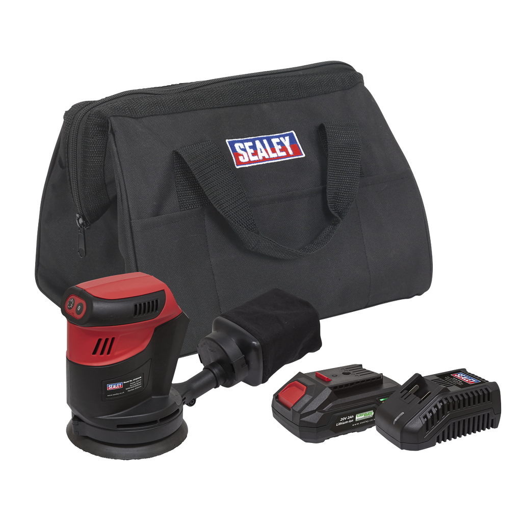SV20 Series 125mm Cordless Orbital Palm Sander 20V 2Ah CP20VOSKIT1