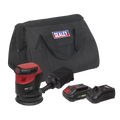 SV20 Series 125mm Cordless Orbital Palm Sander 20V 2Ah CP20VOSKIT1