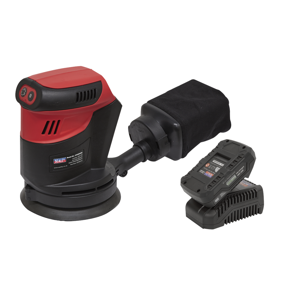 SV20 Series 125mm Cordless Orbital Palm Sander 20V 2Ah CP20VOSKIT1