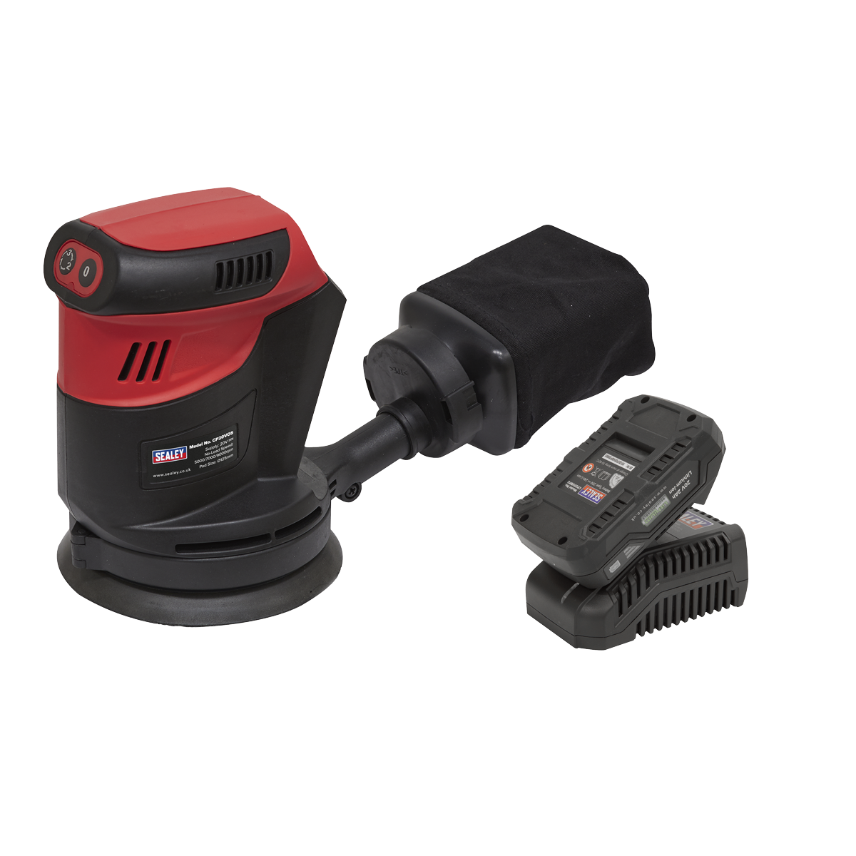 SV20 Series 125mm Cordless Orbital Palm Sander 20V 2Ah CP20VOSKIT1