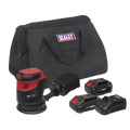 SV20 Series 125mm Cordless Orbital Palm Sander Kit 20V - 2 Batteries CP20VOSKIT