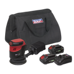 SV20 Series 125mm Cordless Orbital Palm Sander Kit 20V - 2 Batteries CP20VOSKIT