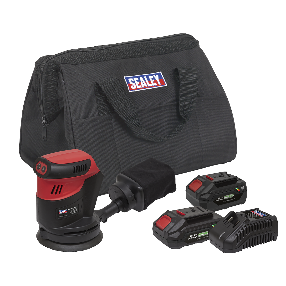 SV20 Series 125mm Cordless Orbital Palm Sander Kit 20V - 2 Batteries CP20VOSKIT