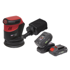 SV20 Series 125mm Cordless Orbital Palm Sander Kit 20V - 2 Batteries CP20VOSKIT