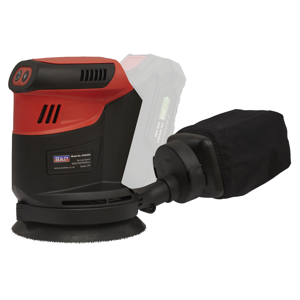 SV20 Series 125mm Cordless Orbital Palm Sander 20V 2Ah CP20VOSKIT1