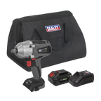 SV20 Series 1/2"Sq Drive Brushless Cordless Impact Wrench Kit 20V 4Ah CP20VPIWKIT1