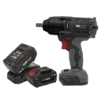 SV20 Series 1/2"Sq Drive Brushless Cordless Impact Wrench Kit 20V 4Ah - 2 Batteries CP20VPIWKIT