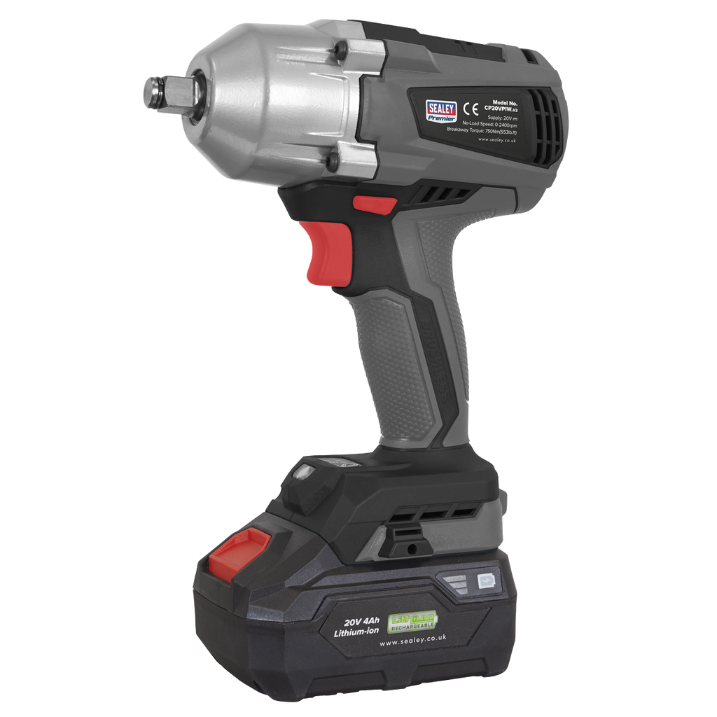 SV20 Series 1/2"Sq Drive Brushless Cordless Impact Wrench 20V - Body Only CP20VPIW