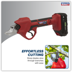 SV20 Series Brushless Cordless Pruning Shears Kit 20V 2Ah - 2 Batteries CP20VPSKIT