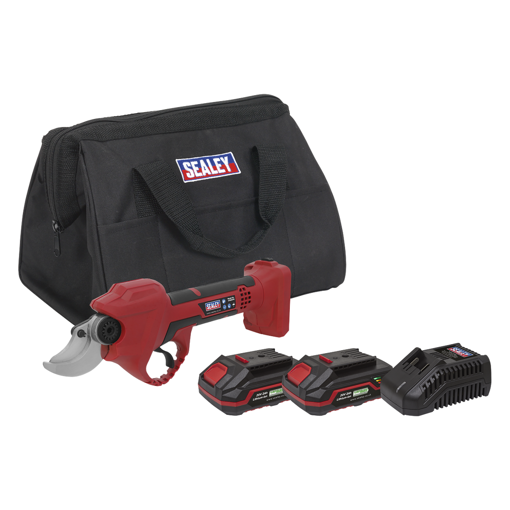 SV20 Series Brushless Cordless Pruning Shears Kit 20V 2Ah - 2 Batteries CP20VPSKIT