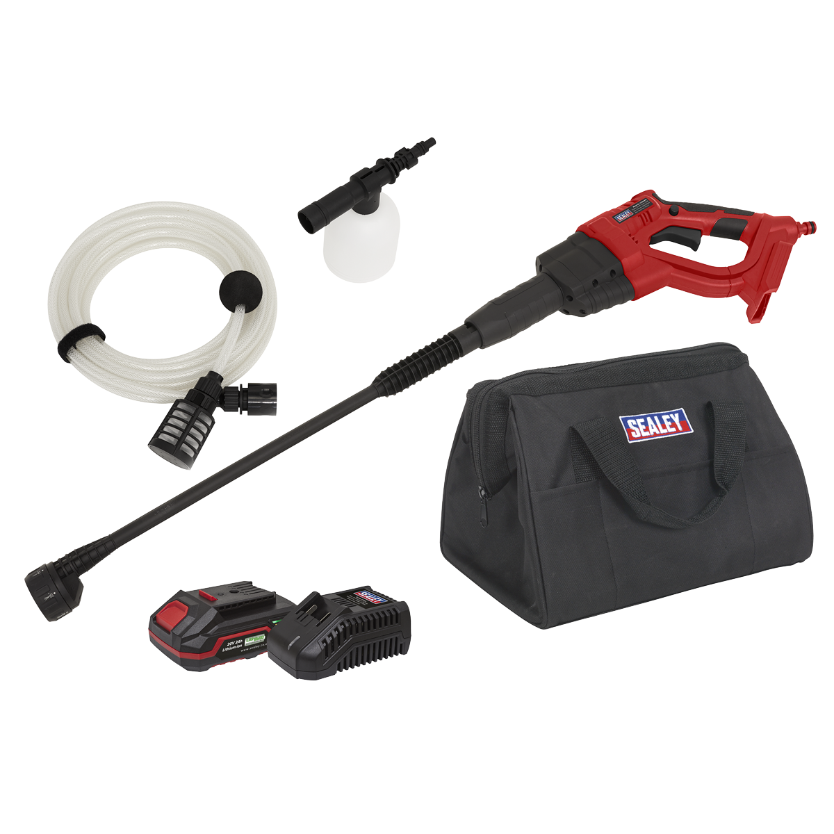 SV20 Series 22Bar Cordless Pressure Washer Kit 20V 2Ah CP20VPWKIT1