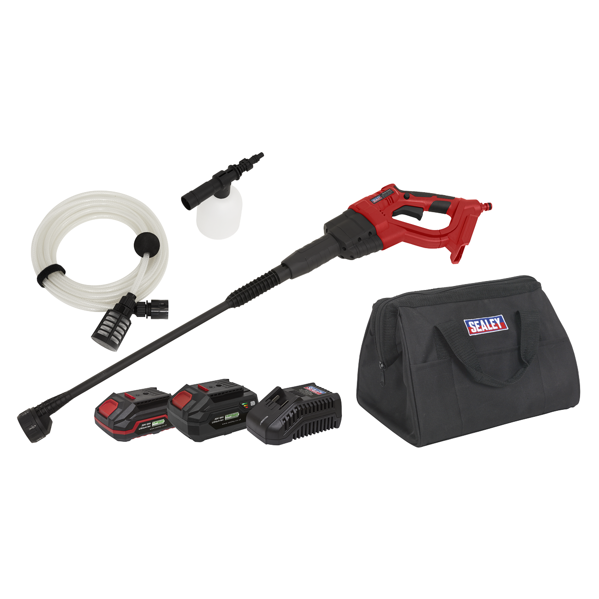 SV20 Series 22Bar Cordless Pressure Washer Kit 20V - 2 Batteries CP20VPWKIT