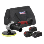 SV20 Series 150mm Cordless Rotary Polisher 20V 4Ah - 2 Batteries CP20VRPKIT2