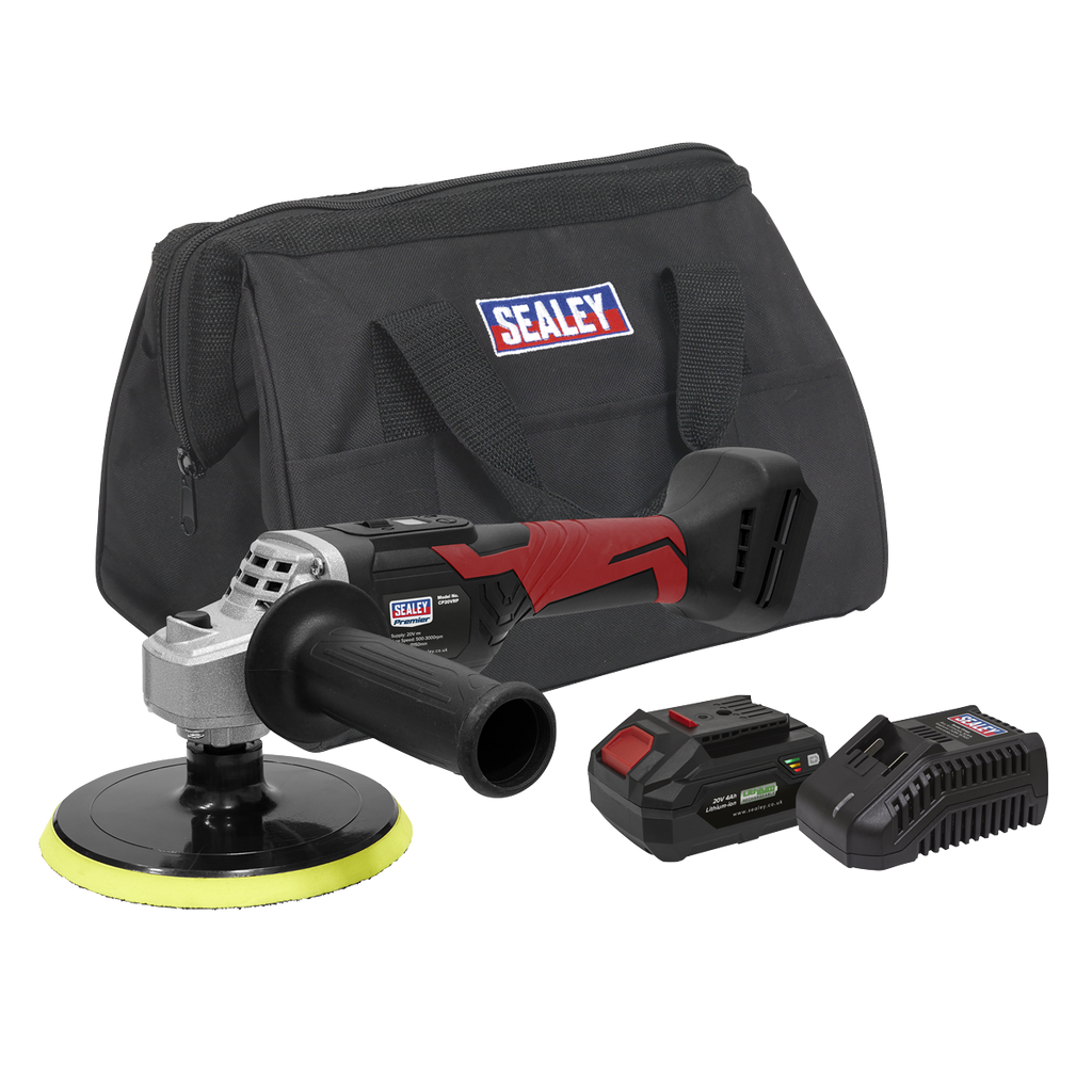 SV20 Series 150mm Cordless Rotary Polisher 20V 4Ah CP20VRPKIT