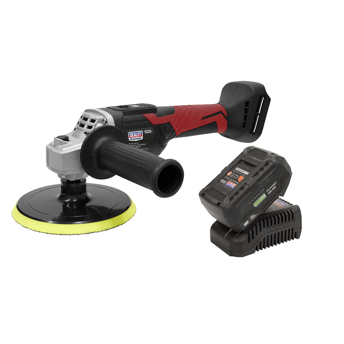 SV20 Series 150mm Cordless Rotary Polisher 20V 4Ah CP20VRPKIT