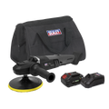SV20 Series 180mm Brushless Cordless Rotary Polisher Kit 20V 4Ah CP20VRPXKIT1