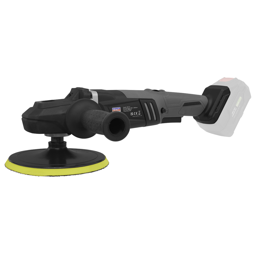 SV20 Series 180mm Brushless Cordless Rotary Polisher Kit 20V 4Ah CP20VRPXKIT1