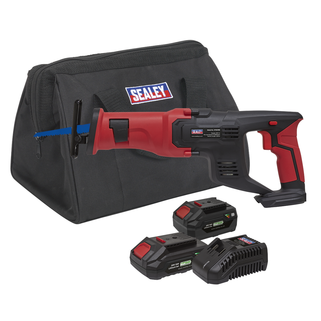 SV20 Series Cordless Reciprocating Saw 20V - 2 Batteries CP20VRSKIT