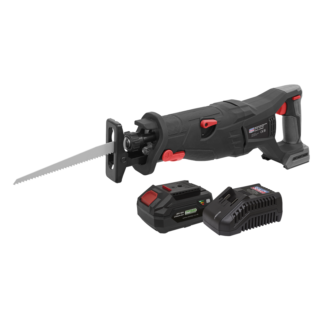 SV20 Series Brushless Cordless Reciprocating Saw 20V 4Ah Kit CP20VRSXKIT1