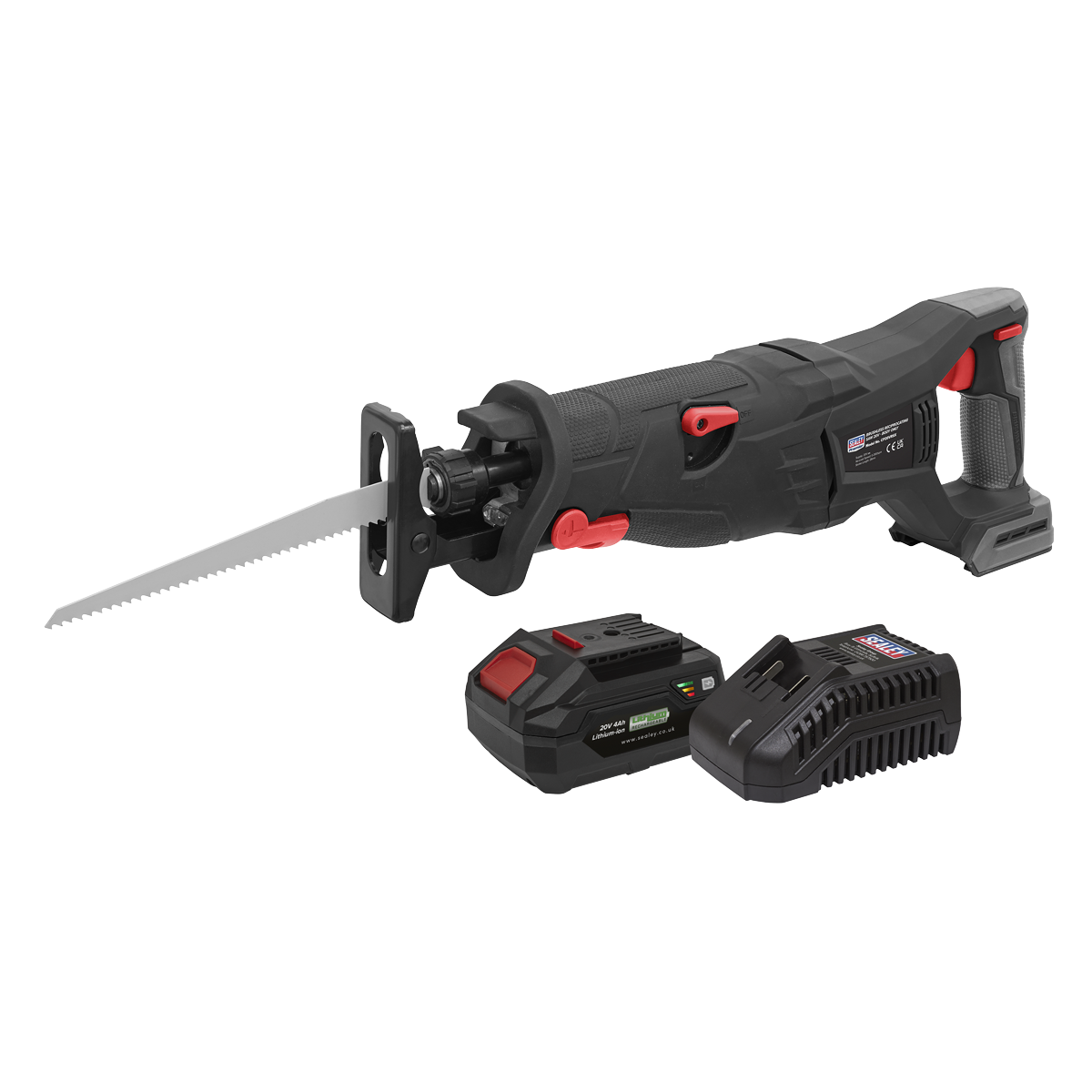 SV20 Series Brushless Cordless Reciprocating Saw 20V 4Ah Kit CP20VRSXKIT1