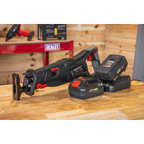 SV20 Series Brushless Cordless Reciprocating Saw 20V 4Ah Kit - 2 Batteries CP20VRSXKIT