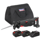 SV20 Series Brushless Cordless Reciprocating Saw 20V 4Ah Kit - 2 Batteries CP20VRSXKIT