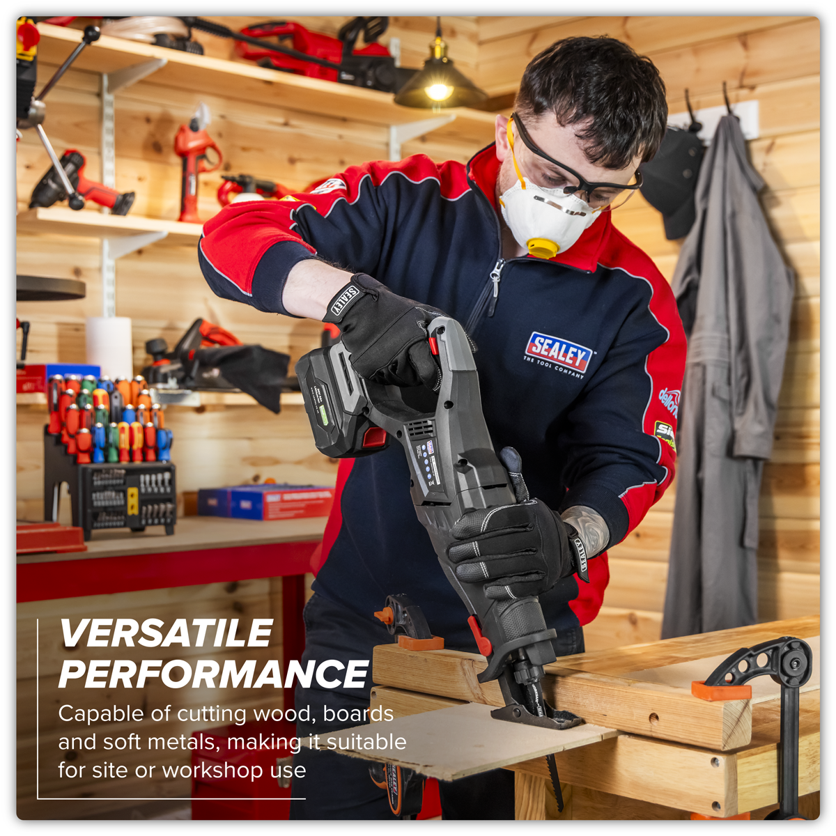 SV20 Series Brushless Cordless Reciprocating Saw 20V - Body Only CP20VRSX