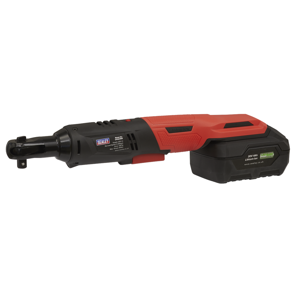 SV20 Series 3/8"Sq Drive Ratchet Wrench 60Nm 20V - Body Only CP20VRW